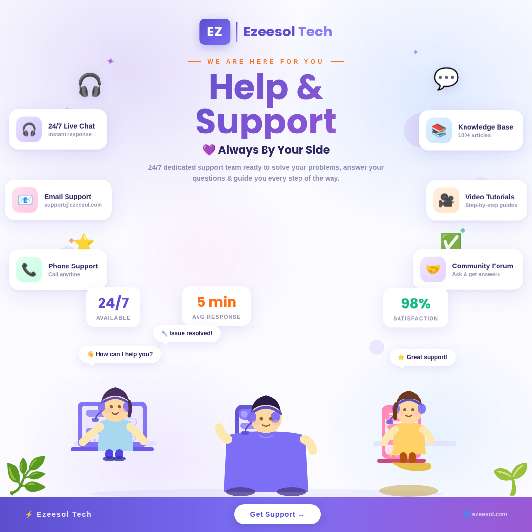 ezeesol help support