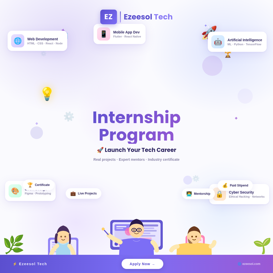 ezeesol internship charming